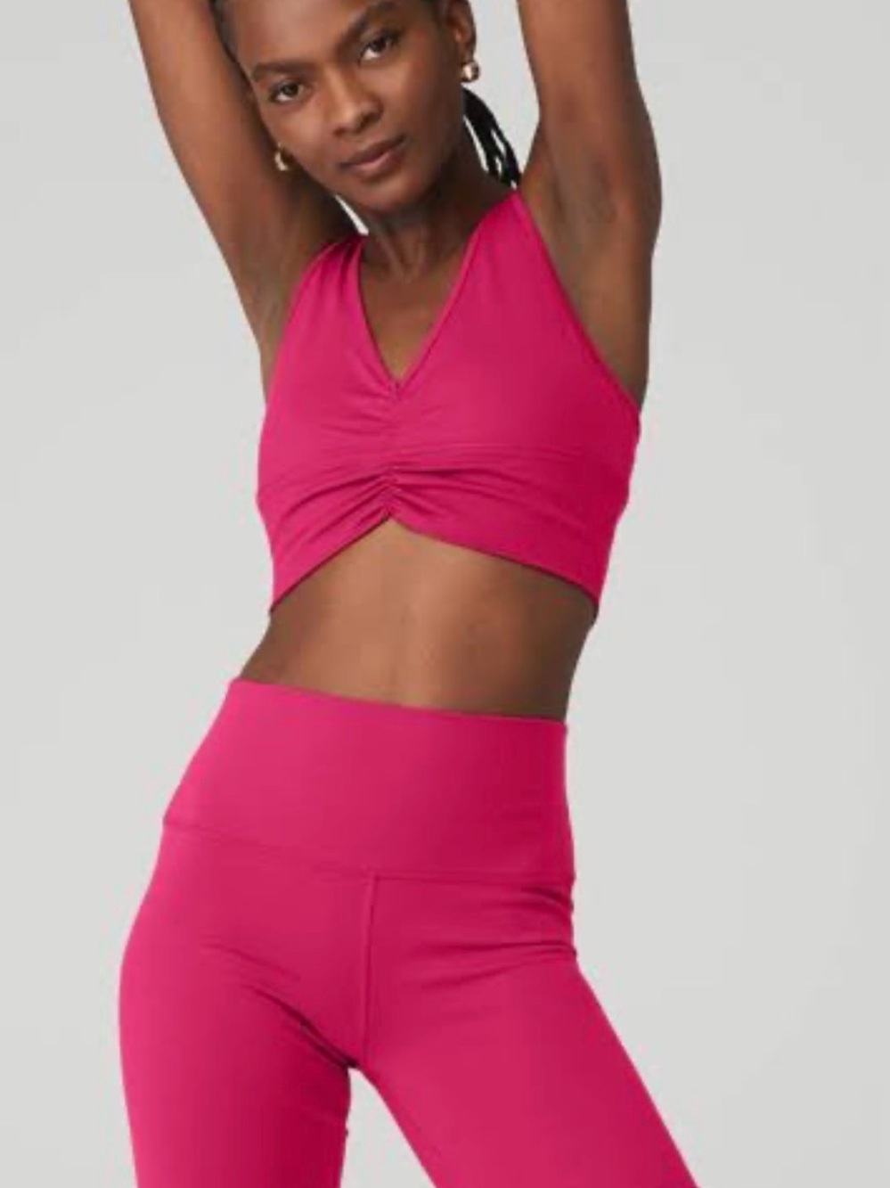 ALO Yoga Magenta Crush Wild Thing Bra